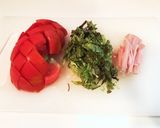 サッポロ一番塩でサラダラーメン作り方1写真