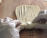 ウールロールパンを100円ショップの型で作り方15写真