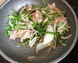 焼肉のタレ消費に！焼肉スパゲッティ作り方4写真