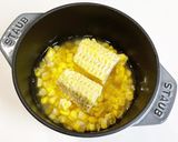 【メモ】ストウブで贅沢とうもろこしご飯作り方2写真