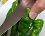 【野菜ソムリエ】万願寺甘とうのぬか漬け作り方1写真