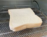 まるごと桃を使ったフルーツトースト作り方4写真