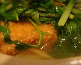 寒い日に～豆腐の水菜あんかけ作り方4写真