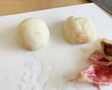 まるごと桃を使ったフルーツトースト作り方13写真