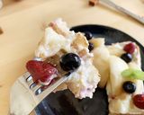 まるごと桃を使ったフルーツトースト作り方22写真