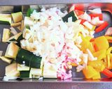 夏野菜のトマト煮込み作り方1写真