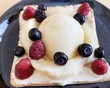 まるごと桃を使ったフルーツトースト作り方19写真