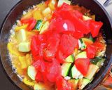 夏野菜のトマト煮込み作り方5写真