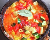 夏野菜のトマト煮込み作り方6写真