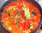 夏野菜のトマト煮込み作り方7写真