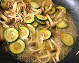 ズッキーニのネギバターソースパスタ作り方7写真