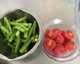 アスパラと豆腐のオイスターソース炒め作り方1写真