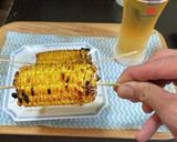 手が汚れない！焼きとうもろこし・とうきび作り方23写真