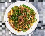 ピーマンの青椒肉絲っぽい炒め物作り方7写真