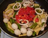 ヨウサマの減塩いかと夏野菜炒め作り方6写真