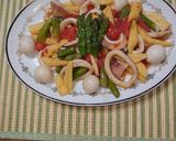 ヨウサマの減塩いかと夏野菜炒め作り方7写真
