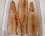 もち米無、ご飯＋餅＋つぼ抜イカで、いか飯作り方1写真