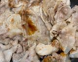 甘辛♪豚ロースのニンニク・生姜焼き作り方5写真