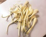 塩辛くない島らっきょうの塩漬け作り方1写真