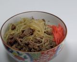 丼でカロリーオフ♪しらたき入り牛丼作り方10写真