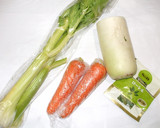 根野菜の蒸し煮♪簡単食べすぎの漢方食養生作り方1写真