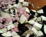 *厚揚げと夏野菜のそぼろ煮*作り方6写真