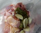 *漬け込んで作るバジルソースチキン*作り方4写真