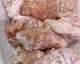 ご飯に合う♡サツマイモと鶏胸肉のおかず作り方3写真