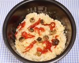 有吉ドライトマトで6Pチーズ炊き込みご飯作り方15写真