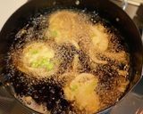 海老と玉ねぎ、枝豆のかけ揚げ作り方8写真