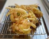 海老と玉ねぎ、枝豆のかけ揚げ作り方9写真