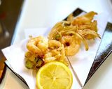 海老と玉ねぎ、枝豆のかけ揚げ作り方10写真