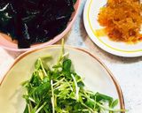 さっぱり爽やか豆苗の中華あえ。火要らず作り方1写真