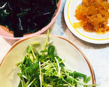 さっぱり爽やか豆苗の中華あえ。火要らず作り方1写真