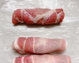 お弁当にも＊お肉だけの巻き巻きカツ♪＊作り方5写真