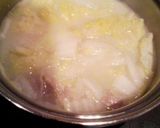 簡単白菜と豚肉のあっさりクリームスープ作り方3写真
