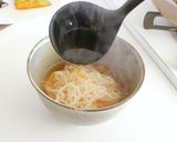 揚げなすと豚肉の和そば風作り方10写真