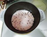 ストウブ ご飯 無洗米 2合 IHで!作り方1写真