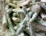 インゲンと竹輪のかき揚げ作り方6写真