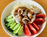 冷しゃぶバンバンジー風サラダ作り方6写真
