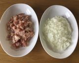 揚げない簡単チキンクリームコロッケ風♪作り方1写真