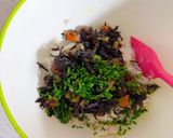 ひじき煮物のリメイク里芋コロッケ作り方6写真