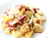 定番！蒸し焼きホクホク【ジャーマンポテト作り方8写真