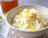 とうもろこしと鮭の炊き込みご飯☆作り方4写真