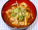 ヒルナンデス☆乾燥舞茸・油揚げの味噌汁作り方14写真