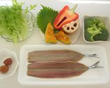 さんまの梅じそまき作り方1写真