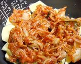 ピリカラがキムチ良ィー♪さつま芋御飯。作り方4写真