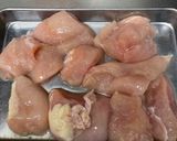 鶏むね肉のマヨカレーソース炒め☆作り方2写真