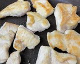 鶏むね肉のマヨカレーソース炒め☆作り方5写真