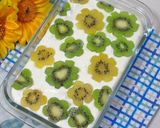 お花のキウイとヨーグルトのスコップケーキ作り方13写真